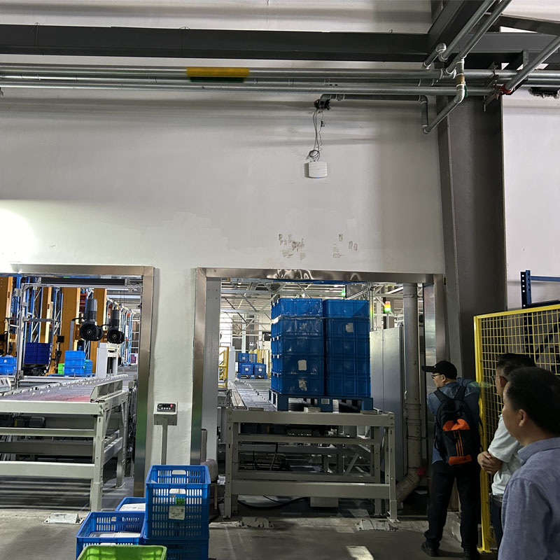 安徽明光三友電力科技有限公司訂購(gòu)我司立體倉(cāng)庫(kù)風(fēng)淋除淋系統(tǒng)